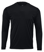 Paragon Youth Bahama UPF50+ Polyester Tee BLACK Front