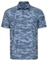 Paragon Adult Newport Contemporary Camo UPF30+ Printed Polo 170 BLUE CAMO Pocket