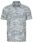 Paragon Adult Newport Contemporary Camo UPF30+ Printed Polo 170 GRAY CAMO Pocket