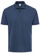 Paragon Adult Youth Marco Polyester Mini Mesh Polo NAVY Pocket