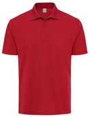 Paragon Adult Youth Marco Polyester Mini Mesh Polo RED Pocket