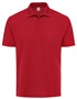 Paragon Adult Youth Marco Polyester Mini Mesh Polo RED Pocket