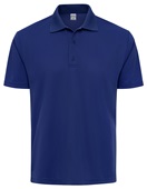 Paragon Adult Youth Marco Polyester Mini Mesh Polo ROYAL Pocket