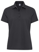 Paragon Lady Marco Polyester Mini Mesh Polo GRAPHITE Pocket