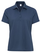 Paragon Lady Marco Polyester Mini Mesh Polo NAVY Pocket
