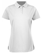 Paragon Lady Marco Polyester Mini Mesh Polo WHITE Pocket