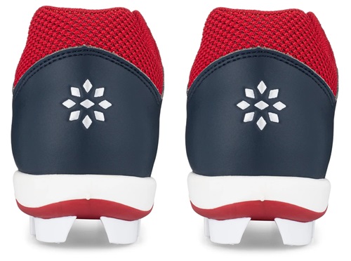 red and black womens softball cleats