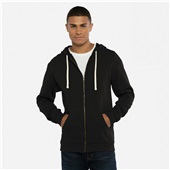 Next Level Unisex Santa Cruz Full Zip Hoodie 9602 BLACK Pocket