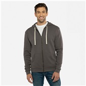Next Level Unisex Santa Cruz Full Zip Hoodie 9602 HEAVY METAL Pocket