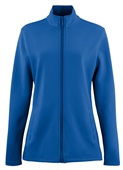 Zorrel Ladies Dakota Poly-Cotton Fleece Long Sleeve Full Zip Jacket ROYAL BLUE Pocket