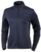 Tonix Ladies Rival Fleece Full-Zip Jacket 1765 NAVY/CARBON Pocket