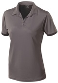 Tonix Ladies Velocity Polo Shirt 2235 GREY/BLACK Pocket