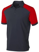 Tonix Men's Ultimate Polo Shirt 2240 NAVY/SCARLET Pocket