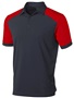 Tonix Men's Ultimate Polo Shirt 2240 NAVY/SCARLET Pocket
