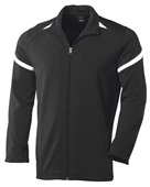 Tonix Mens Fierce Full-Zip Jacket 2280 BLACK/WHITE Pocket