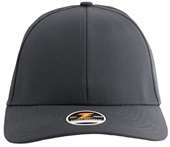 Zapped Apache 6-Panel Low-Medium Profile Snapback Baseball Caps BLACK Front