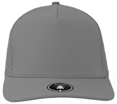 Zapped BlackHawk 5-Panel Medium Profile Snapback Baseball Caps GREY Front