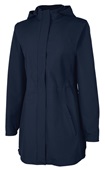 Charles River Women's Odyssey Waterproof Parka NAVY Pocket