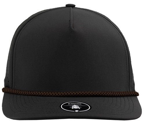 Zapped BlackHawk R+ 5-Panel Medium Profile Rope Brim Snapback Hat