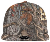 Zapped Osprey 7-Panel Flat-bill Medium Profile Snapback Baseball Caps OAK CAMO Front