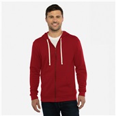 Adult Unisex Full-Zip Hoodie  RED Pocket