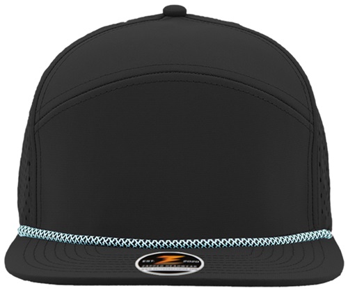 Zapped Osprey R+ 7-Panel Flat Bill Medium Profile Snapback Rope