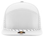 Zapped Osprey R+ 7-Panel Flat Bill Medium Profile Snapback Rope Baseball Caps OFF WHITE - TWISTED WHITE ROPE Front