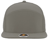 Zapped YOUTH Osprey Flat Bill Snapback Baseball Caps GREY Front