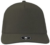 Zapped YOUTH Blackhawk Slightly Curved Snapback Baseball Caps GRAPHITE Front