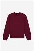 Bella+Canvas Unisx 10 Oz Heavyweight Crewneck Sweatshirt 4711 MAROON Front