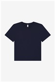 Bella+Canvas Women's 6 Oz Heavyweight Tee 6110 NAVY Front