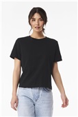 Bella+Canvas Women's 6 Oz Heavyweight Tee 6110 VINTAGE BLACK Front