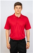 Uncommon Chef Men's Polyester Jersey Polo RED Pocket