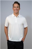 Uncommon Chef Men's Polyester Jersey Polo WHITE Pocket