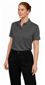 Uncommon Chef Ladies Polyester Jersey Polo GREY (LADIES) Pocket