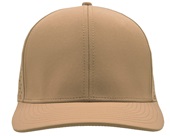 Zapped Bomber 6-Panel Medium-Profile Snapback Hat KHAKI Front