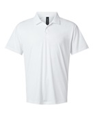 Allpro Men's Pro-Lock Performance Polo 41800 WHITE Pocket