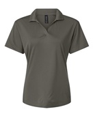 Allpro Women's Pro-Lock Performance Polo 41800L CHARCOAL Pocket