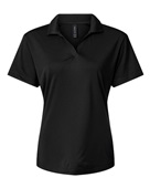 Allpro Women's Pro-Lock Performance Polo 41800L BLACK Pocket