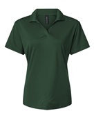 Allpro Women's Pro-Lock Performance Polo 41800L Forest Green Pocket