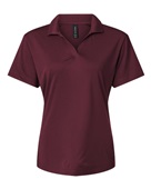 Allpro Women's Pro-Lock Performance Polo 41800L MAROON Pocket