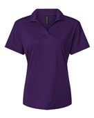Allpro Women's Pro-Lock Performance Polo 41800L PURPLE Pocket