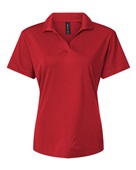 Allpro Women's Pro-Lock Performance Polo 41800L RED Pocket