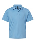Allpro Youth Pro-Lock Performance Polo 41800Y CAROLINA BLUE Pocket