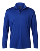 Allpro Men's Pro-Lock Performance Quarter-Zip Pullover 41870 ROYAL Pocket