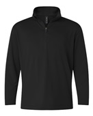Allpro Youth Pro-Lock Performance Quarter-Zip Pullover 41870Y BLACK Pocket