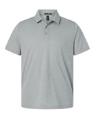 Allpro Men's Pro-Lock Performance Mlange Polo 4HM00 SILVER MELANGE Pocket