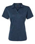 Allpro Women's Pro-Lock Performance Mlange Polo 4HM00L NAVY MELANGE Pocket
