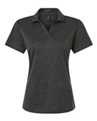 Allpro Women's Pro-Lock Performance Mlange Polo 4HM00L BLACK MELANGE Pocket