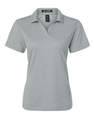 Allpro Women's Pro-Lock Performance Mlange Polo 4HM00L SILVER MELANGE Pocket